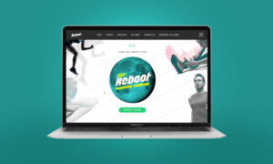 Reboot challenge website design by brandworks