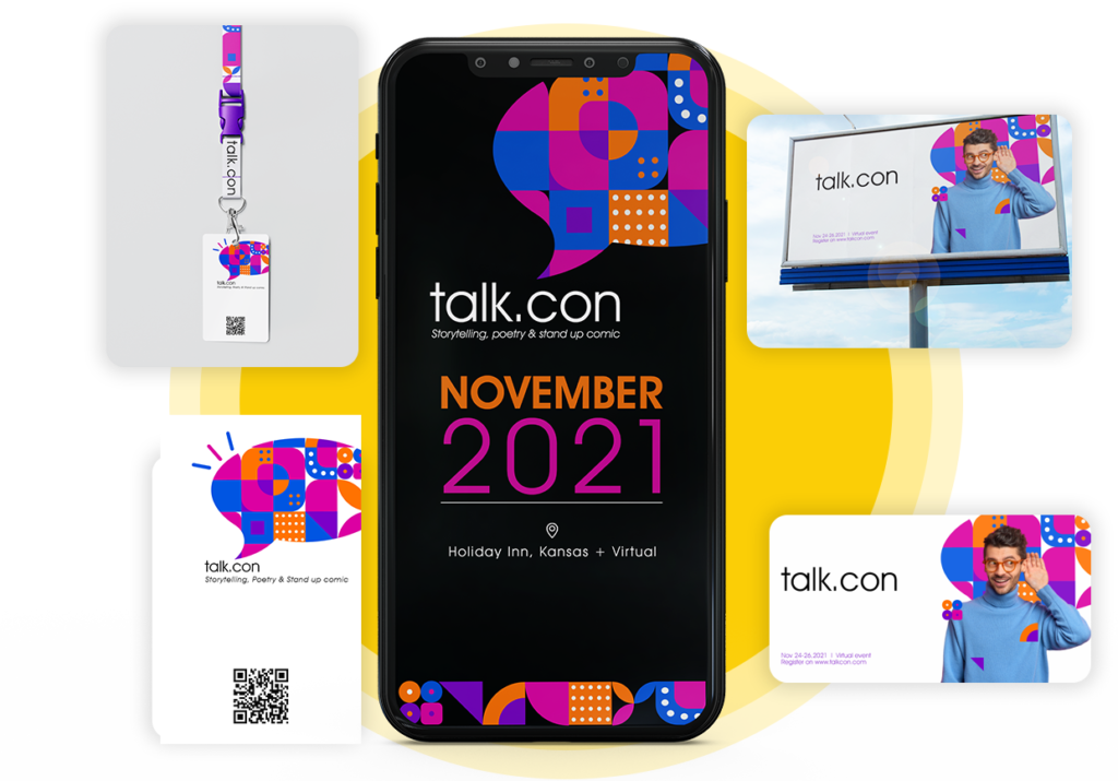 Talk.com brandworks event branding
