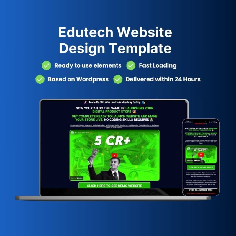 Edutech Website Thumbnail