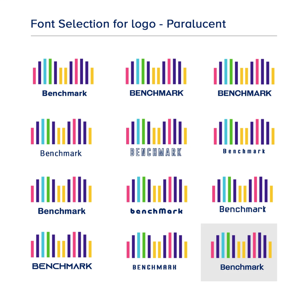 Font Selection - BenchMark