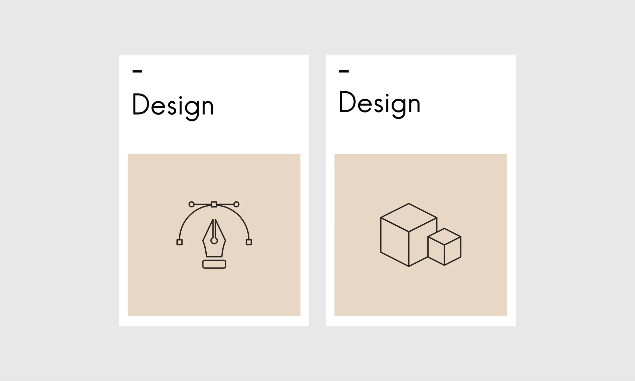 Minimalist design principles