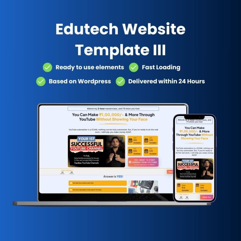 Edutech Website Thumbnail 3