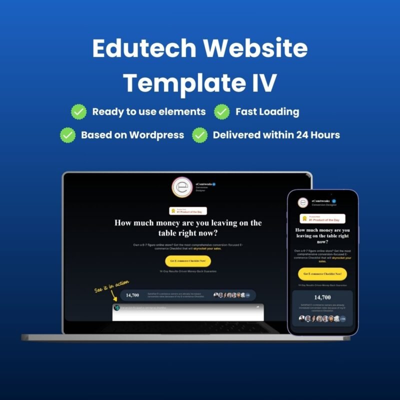 Edutech Website Thumbnail 4